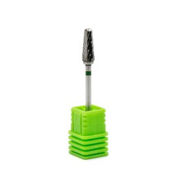 Capăt de freză din carbură, con rotunjit, brâu verde, C 3/32 Medium Umbrella ST