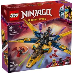 LEGO® Ninjago 71833 - Superavionul cu reactie al lui Ras si Arin