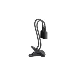 Lampă flexibilă de masă cu clemă pentru creșterea plantelor PLANTY 2xE27/30W/230V negru