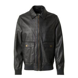 GUESS Geacă Monogram Aviator M5YL01WGUC0 p9ui black 4g logo