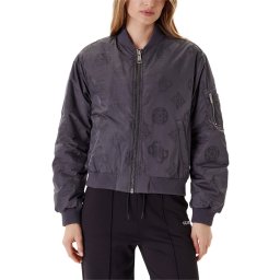 GUESS Geacă Philomene Logo Bomber W5YL08WHDK2 jtmu jet black multi
