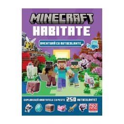 Minecraft. Habitate: Aventura cu autocolante