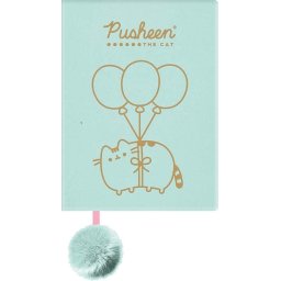 Jurnal pufos Majewski, Pusheen, design verde, A5, 96 file
