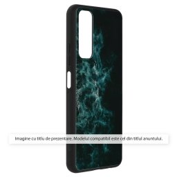 Husa Techsuit Glaze Nebula - Husă telefon - compatibil cu Apple iPhone 15 Plus - culoare Albastru