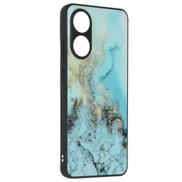 Husa Husa pentru Oppo A78 4G - Techsuit Glaze Series - Blue Ocean