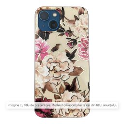 Husa Husa pentru Xiaomi Redmi Note 13 Pro 4G / Poco M6 Pro 4G - Techsuit Marble Series - Mary Berry Nude
