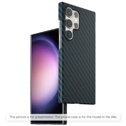 Husa Husa pentru Huawei Pura 70 Pro - Techsuit Carbonite FiberShell - Cyan