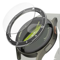 Rama Premium pentru Samsung Galaxy Watch7 40mm - Ringke Bezel Styling - Black Pattern2 (CB-GW7-40-99)