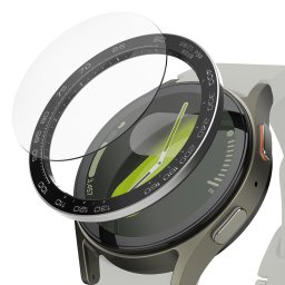 Rama Premium pentru Samsung Galaxy Watch7 40mm - Ringke Bezel Styling - Black Pattern1 (CB-GW7-40-98)