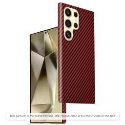 Husa Husa pentru Oppo Reno10 / Reno10 Pro - Techsuit Carbonite FiberShell - Red
