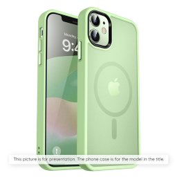 Husa Husa pentru iPhone 16 Plus - Techsuit HaloFrost MagSafe Series - Light Green