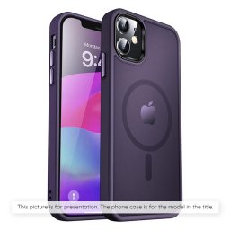 Husa Husa pentru iPhone 16 Plus - Techsuit HaloFrost MagSafe Series - Deep Purple