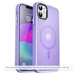 Husa Husa pentru iPhone 16 Plus - Techsuit HaloFrost MagSafe Series - Light Purple