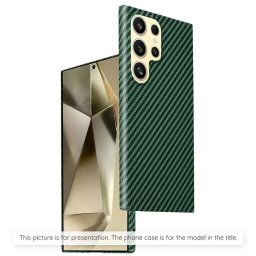 Husa Techsuit Carbonite FiberShell - Husă telefon - compatibil cu Realme C63 / C61 - culoare Verde