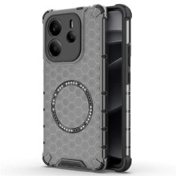 Husa Husa pentru Xiaomi Redmi Note 14 4G (Regional) - Techsuit HoneyComb Shield MagSafe - Black