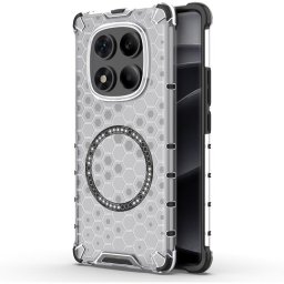 Husa Husa pentru Xiaomi Redmi Note 14 Pro 4G - Techsuit HoneyComb Shield MagSafe - White