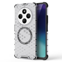 Husa Husa transparenta pentru Xiaomi Redmi 14C / Poco C75 - Techsuit HoneyComb Shield MagSafe - White