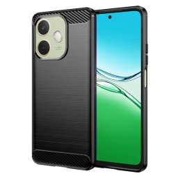 Husa Husa pentru Oppo A5 Pro 4G / A5 Pro 5G - Techsuit Carbon Silicone - Black