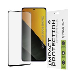 Folie pentru Xiaomi Poco M7 Pro 5G - Techsuit 111D Full Cover / Full Glue Glass - Black