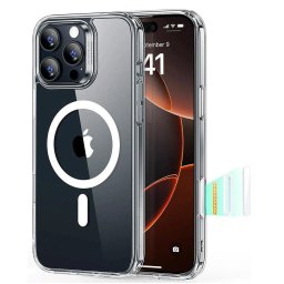 Husa Husa pentru iPhone 16 Pro Max - ESR Classic Hybrid HaloLock - Clear