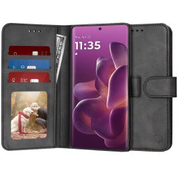 Husa Husa pentru Motorola Edge 60 Pro - Techsuit Diary Book - Black