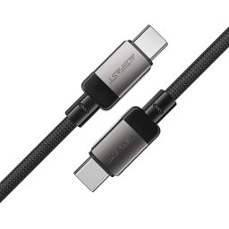 Cablu de date Type-C to Type-C, 60W, Fast Charging, 1.2m - (C9-03) - Black