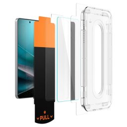 Spigen Glass tR EZ Fit HD 1 Pack transparency - Folie protecție ecran din Sticlă securizată - compatibil cu Samsung Galaxy S25 Edge / Motorola Galaxy S25 Edge - Set multiple bucăți