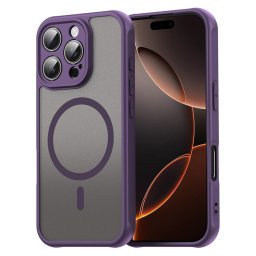 Husa Husa pentru iPhone 16 Pro - Techsuit HaloFrost II MagSafe - Purple