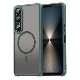 Husa Husa pentru Sony Xperia 1 VII - Techsuit HaloFrost II MagSafe - Green