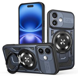 Husa Husa pentru iPhone 16 Plus - Techsuit RuggedCam - Blue