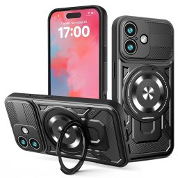 Husa Husa pentru iPhone 17 - Techsuit RuggedCam - Black