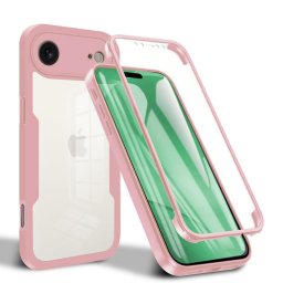 Husa Husa pentru iPhone 17 Air + Folie - Techsuit ColorVerse 360 Series - Pink