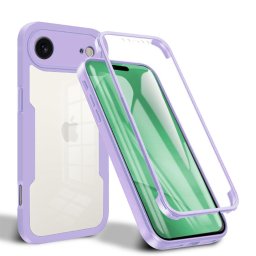 Husa Husa pentru iPhone 17 Air + Folie - Techsuit ColorVerse 360 Series - Purple