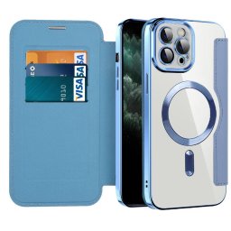 Husa SmartMag Book Case, iPhone 11 Pro Max, Albastru