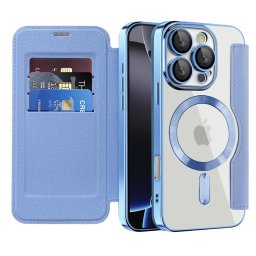 Husa Husa pentru iPhone 16 Pro - Techsuit SmartMag Book Case - Light Blue