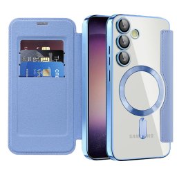 Husa Husa pentru Samsung Galaxy S23 - Techsuit SmartMag Book Case - Light Blue