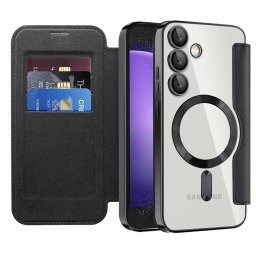 Husa Husa pentru Samsung Galaxy S23 FE - Techsuit SmartMag Book Case - Black