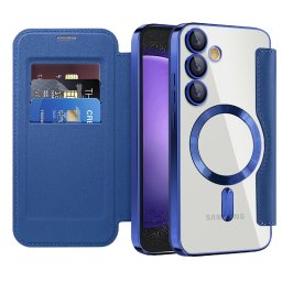 Husa Husa pentru Samsung Galaxy S23 FE - Techsuit SmartMag Book Case - Blue