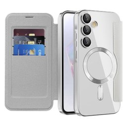 Husa Husa pentru Samsung Galaxy A35 5G - Techsuit SmartMag Book Case - Gray