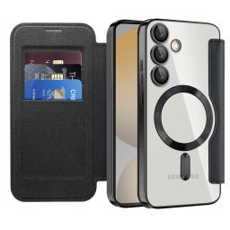 Husa Husa pentru Samsung Galaxy S24 FE - Techsuit SmartMag Book Case - Black