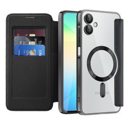 Husa Husa pentru Samsung Galaxy A06 - Techsuit SmartMag Book Case - Black