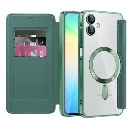 Husa Husa pentru Samsung Galaxy A06 - Techsuit SmartMag Book Case - Green