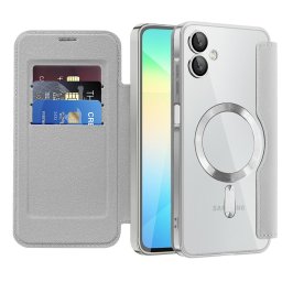Husa Husa pentru Samsung Galaxy A06 - Techsuit SmartMag Book Case - Gray