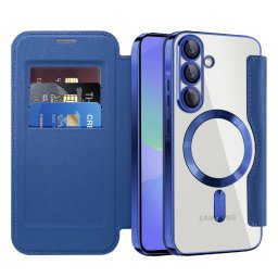 Husa Husa pentru Samsung Galaxy A36 5G - Techsuit SmartMag Book Case - Blue