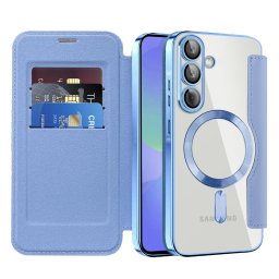 Husa Husa pentru Samsung Galaxy A36 5G - Techsuit SmartMag Book Case - Light Blue