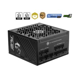 Sursa MPG A850GS PCIE5, 850 W Negru