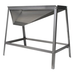 Suport Full Inox pentru Zdrobitoare și Desciorchinătoare Grifo, cu Jgheab