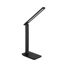 Globo 58439SA - Lampă de birou LED BRIGHTON reîncărcabilă, dimmer tactil, 4W/5V, 1800 mAh, negru