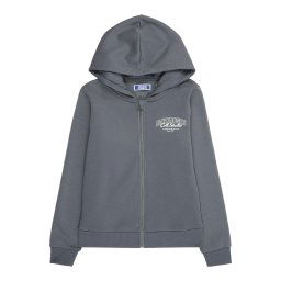 Jack & Jones Junior Hanorac 'JJMAKOTO' gri / alb