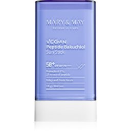 Mary&May Peptide Bakuchiol Sun Stick baton cu protectie solara cu efect antirid SPF 50+ 18 g